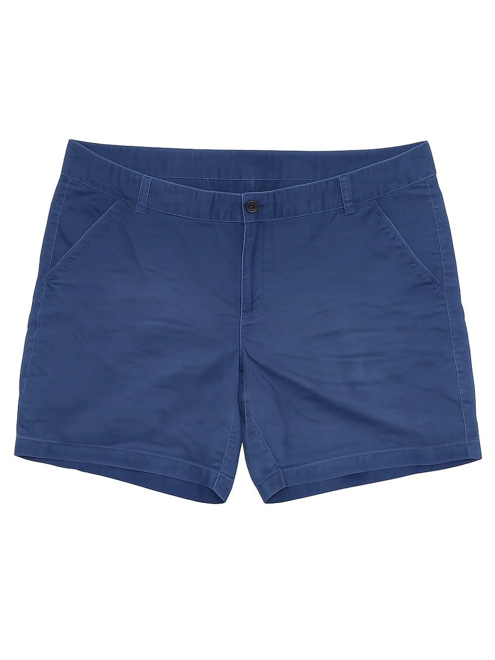 Old Navy Women's Flat Front Shorts in Navy Blue